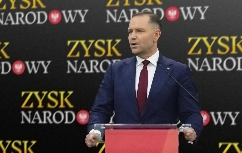 Premier Donald Tusk i rzecznik rządu Adam Szłapka
